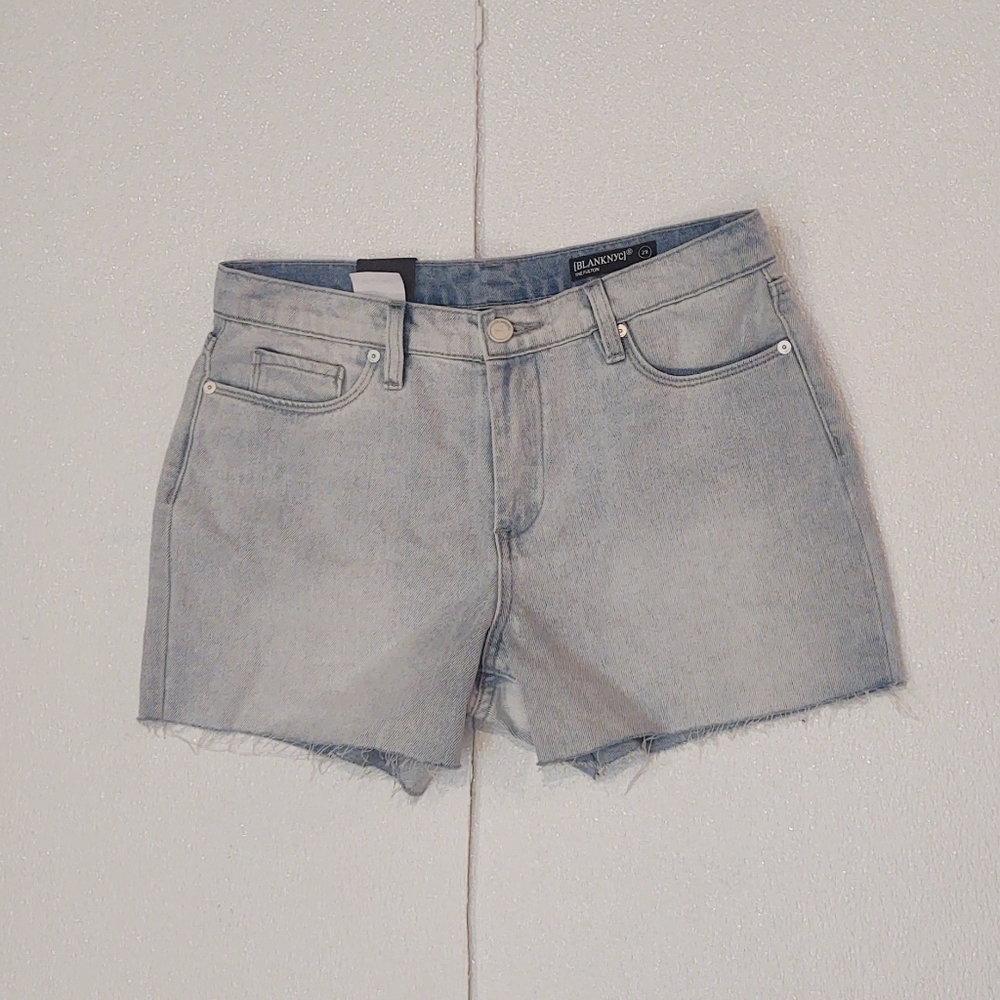 BLANK NYC Fulton Roll Up Jean Shorts 29 NWT - Picture 4 of 4